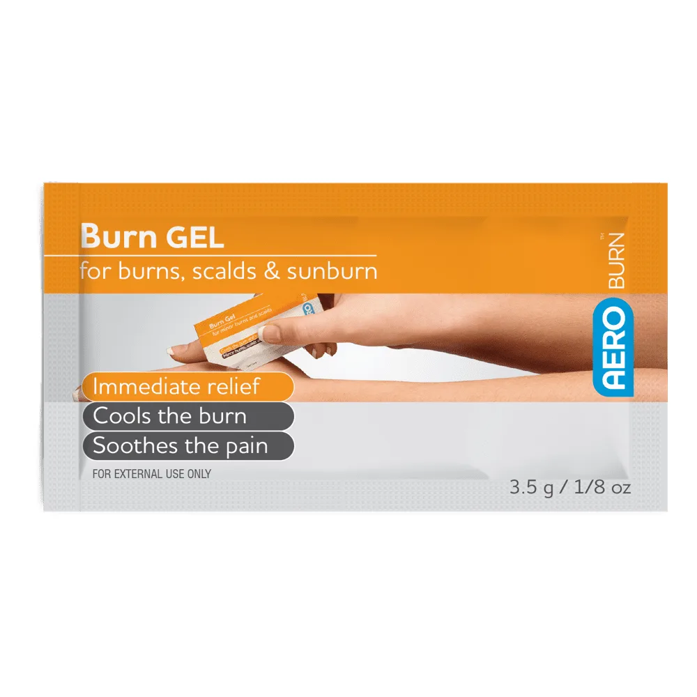 Burn Relief Gel Sachet, 3.5 g
