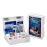 First Aid Only Plastic First Aid Kit, FAO-130, 10 person, 80 pieces