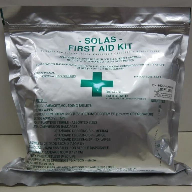 SOLAS First Aid Kit, 25 Person