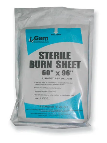 Sterile Burn Sheet, 60 × 96 in