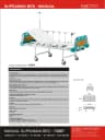SupraMAK Manual Hospital Bed, 2-crank bed (73007)