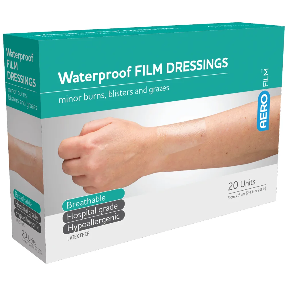 Adhesive Wound Dressings, Waterproof, 6 × 7 cm — product view 1