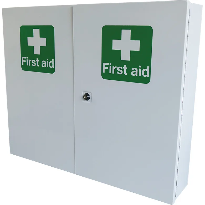 Empty Double-Door First Aid Cabinet, Double door — product view 1