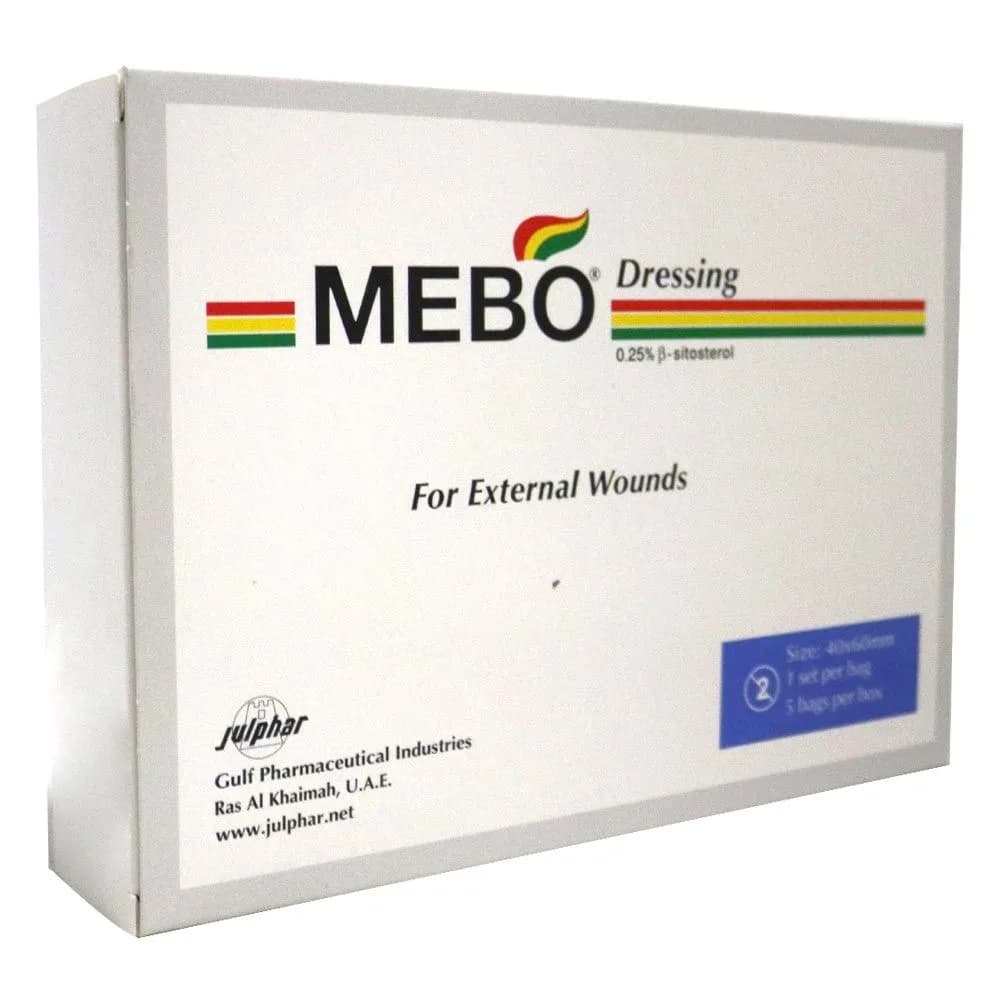 MEBO Wound Dressing, 40 × 60 mm, 40 × 60 mm — product view 1